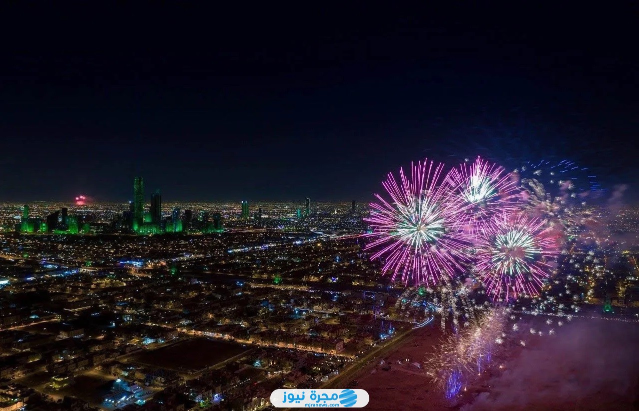 الألعاب النارية في عيد الفطر في السعودية