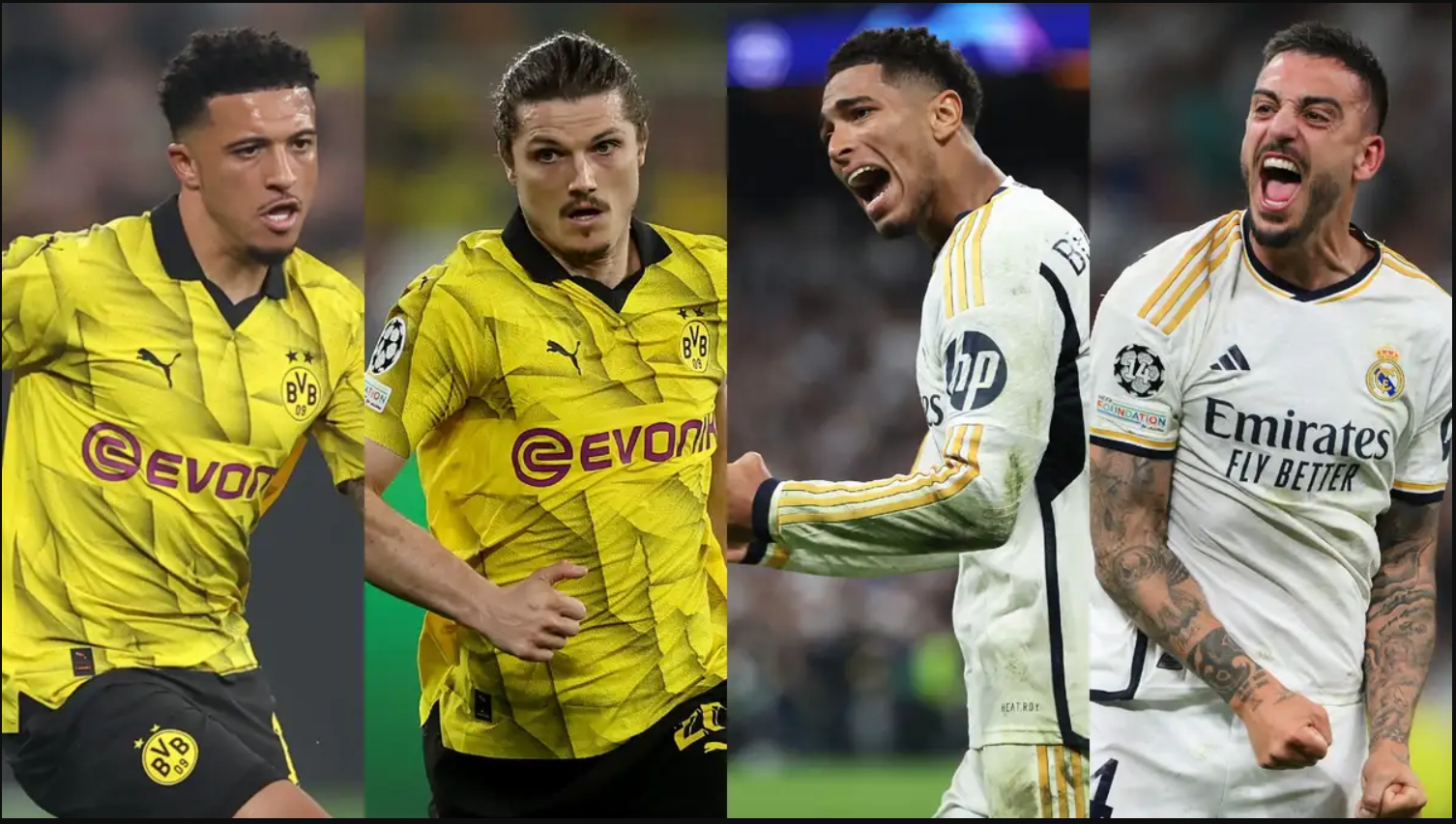 القنوات الناقلة لمباراة ريال مدريد وبوروسيا دورتموند