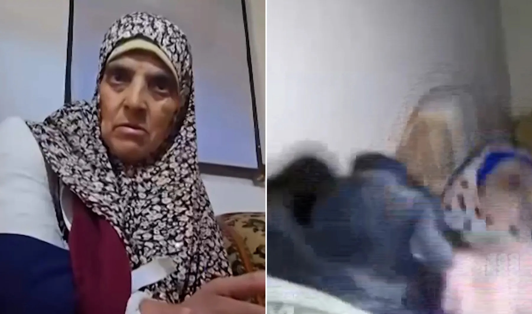 فيديو السيدة والكلب من قطاع غزة