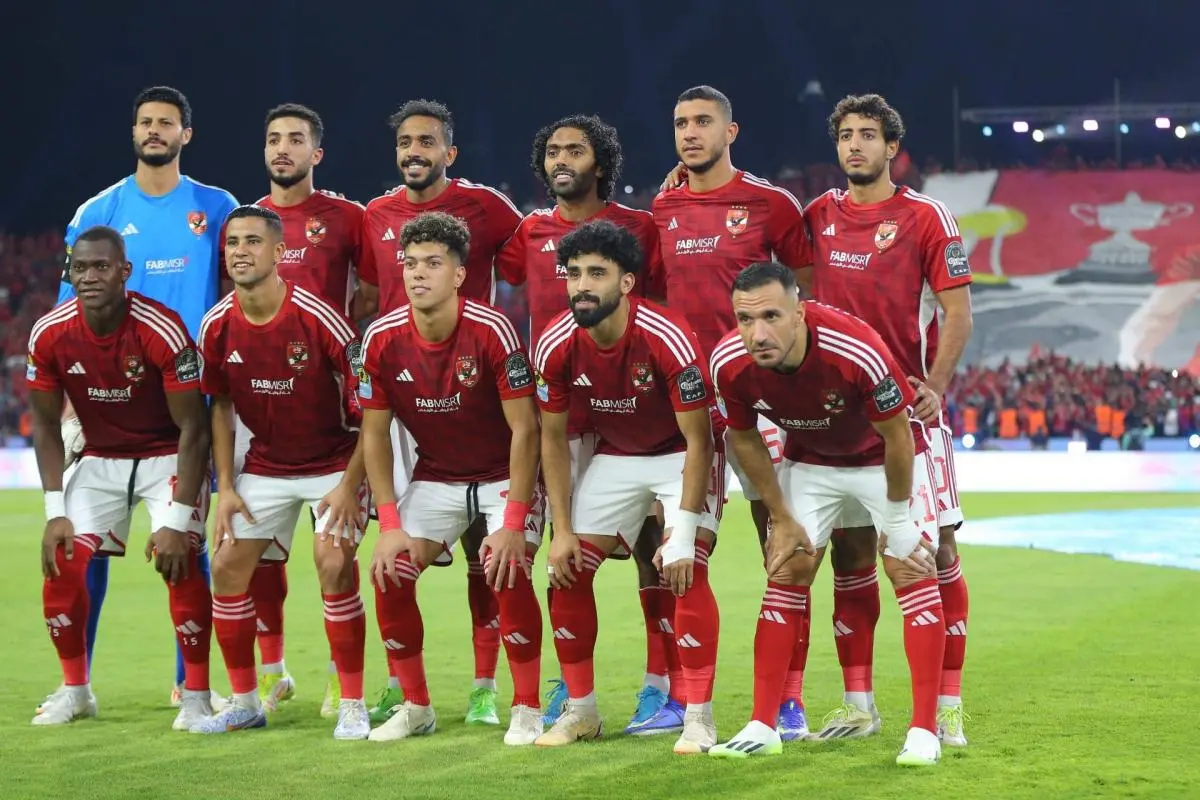 تشكيلة فريق الأهلي ضد مودرن سبورت