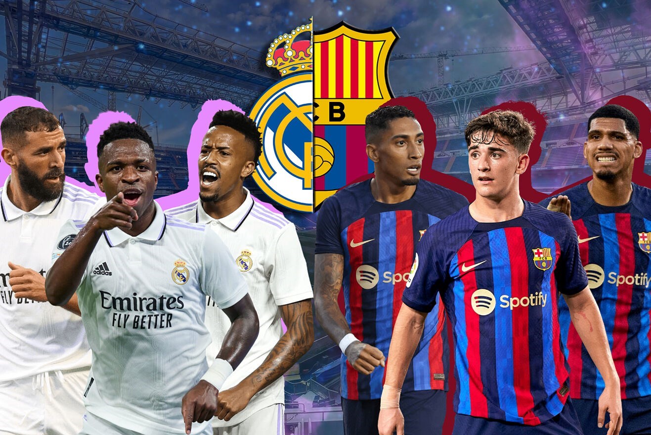 موعد مباراة برشلونة وريال مدريد الودية