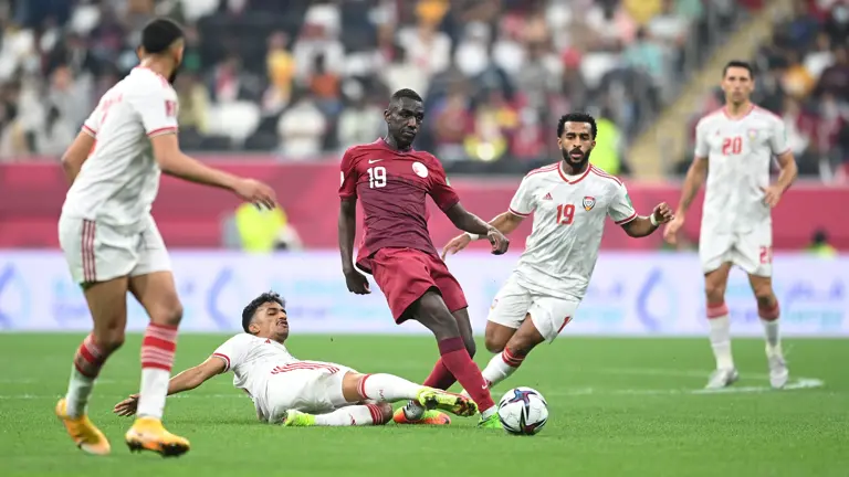 حجز تذاكر مباراة قطر والإمارات