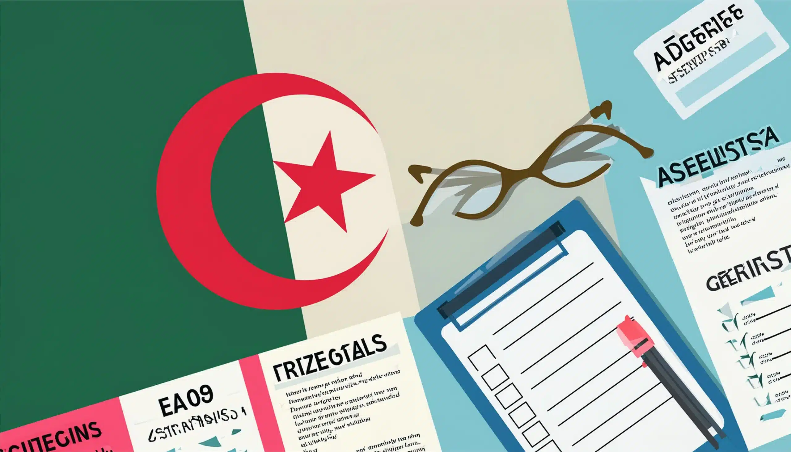 التسجيل في المراسلة لإثبات المستوى في الجزائر