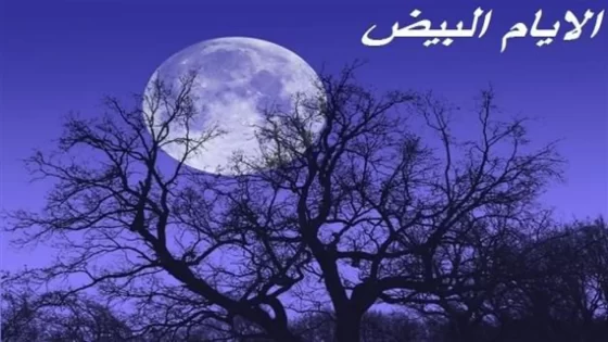 الأيام البيض لشهر نوفمبر