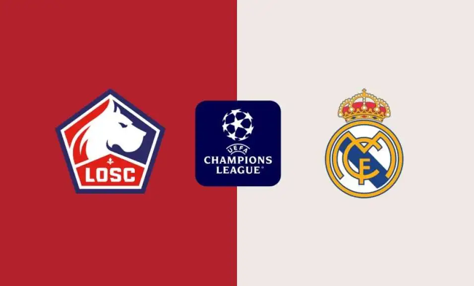 الساعة كم مباراة ريال مدريد وليل