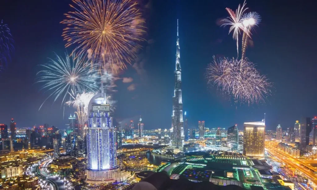 حفلات رأس السنة 2025 في دبي