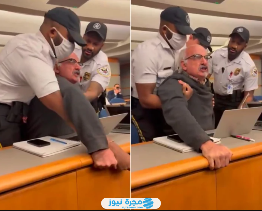 فيديو طرد الصحفي سام حسيني