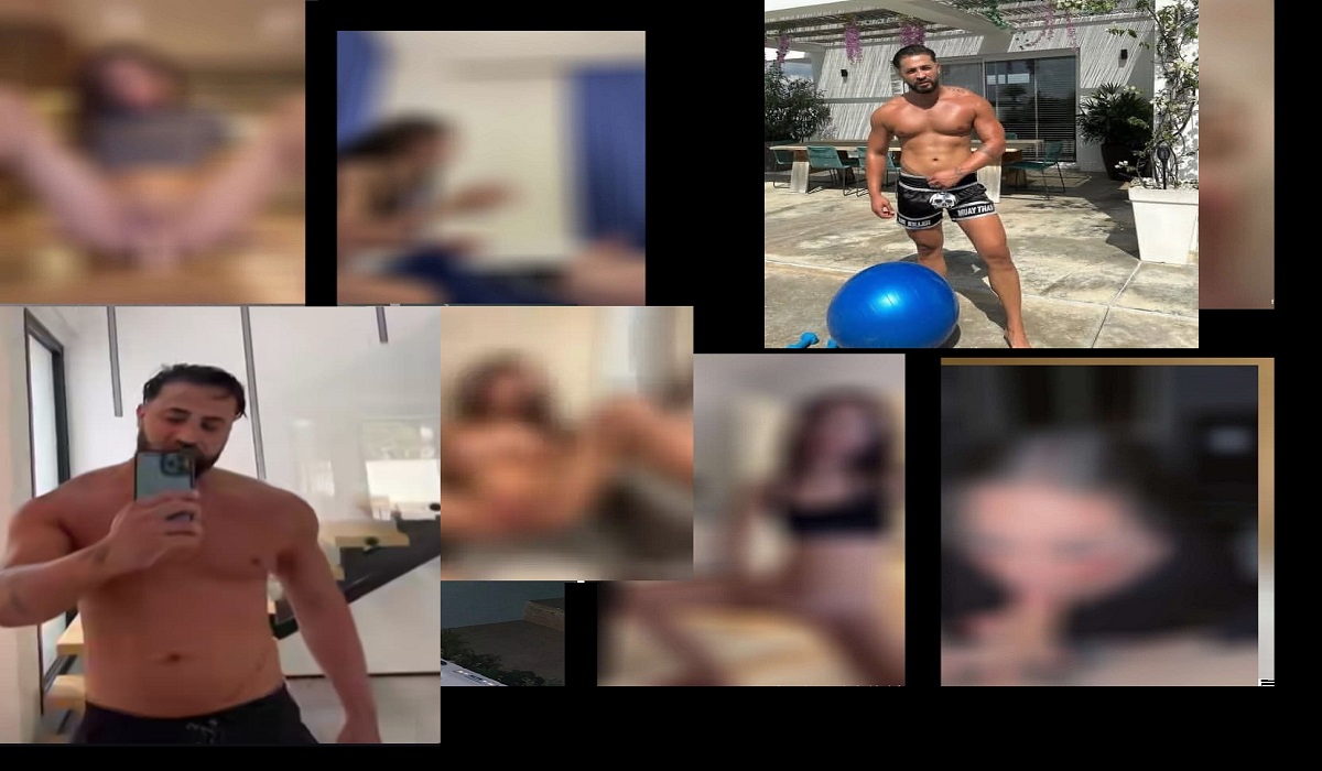 مقطع انطونيو سليمان مع 3 بنات