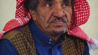 عمر حمد المزيني عند الوفاة
