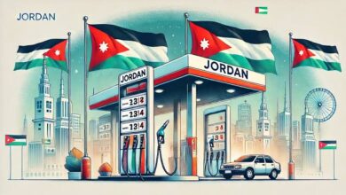 توقعات أسعار البنزين في الأردن لشهر أكتوبر 2025