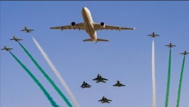 اماكن عروض القوات الجوية في اليوم الوطني السعودي 2025
