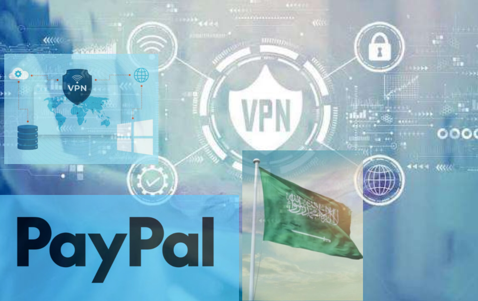 استخدام PayPal في السعودية عبر VPN