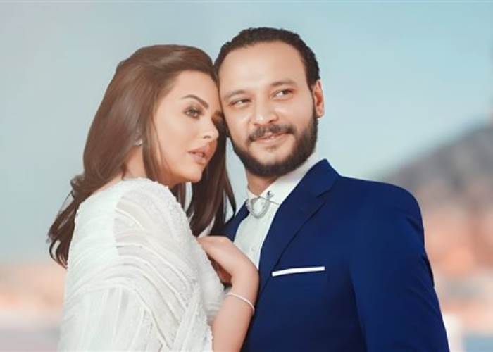 طلاق أحمد خالد صالح وهنادي مهنا،
