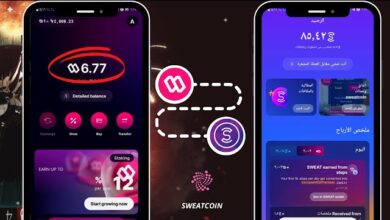تحويل نقاط المشي الى محفظة sweat wallet