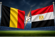 بث مباشر مباراة مصر وبلجيكا