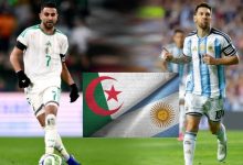 تشكيلة الأرجنتين ضد الجزائر