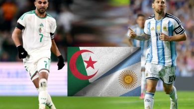 تشكيلة الأرجنتين ضد الجزائر