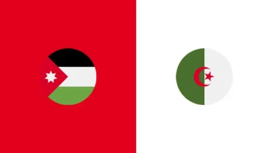 بث مباشر مباراة الأردن والجزائر اليوم